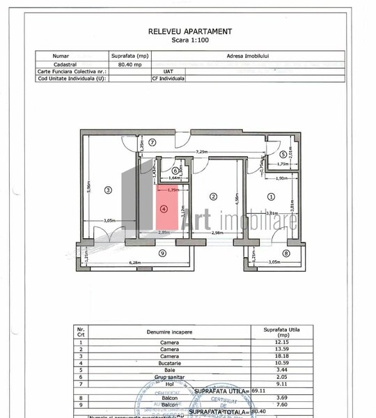 Metalurgiei, Aparatorii Patriei, apartament cu 3 camere de vanzare, cu centrala.